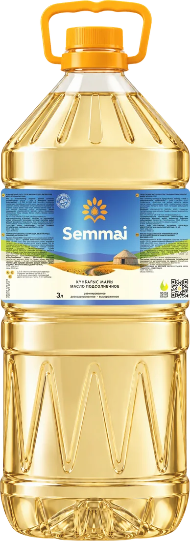 Бутылка масла Semmai 3 л